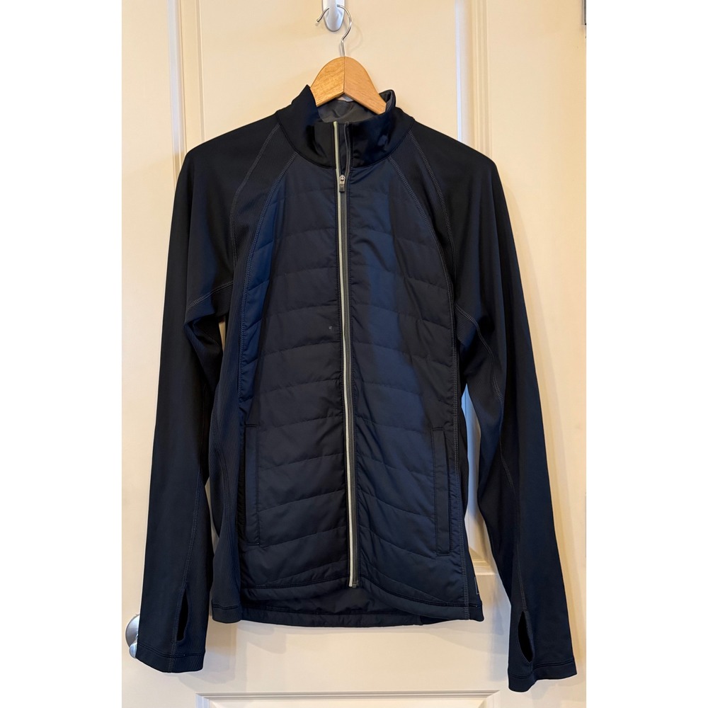REI Women's Black Hybrid Quilted Insulated Performance/Running Jacket Size S